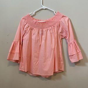 Off the shoulder shirt